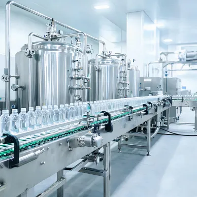 industrial beverage production line